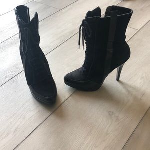 Jessica Simpson Suede Boot Heels